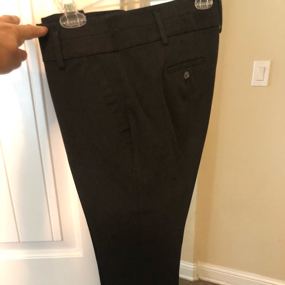 LOFT Slacks Marisa Style Sz 10, charcoal, straight